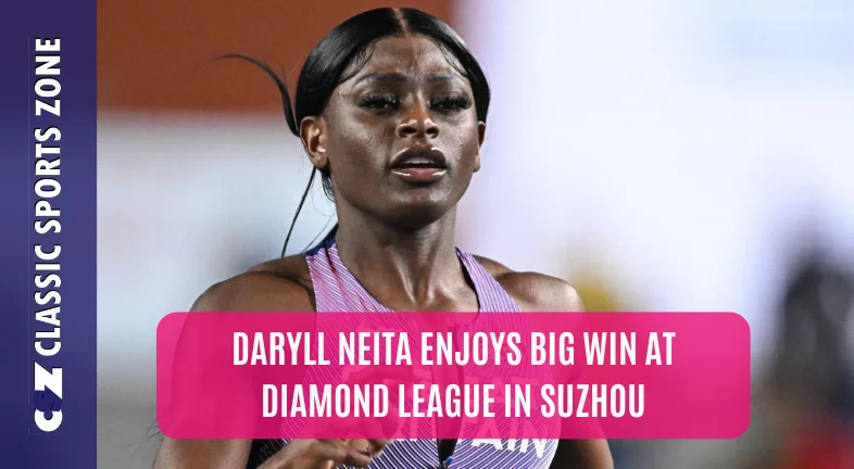 DARYLL NEITA ENJOYS BIG WIN AT DIAMOND LEAGUE IN SUZHOU