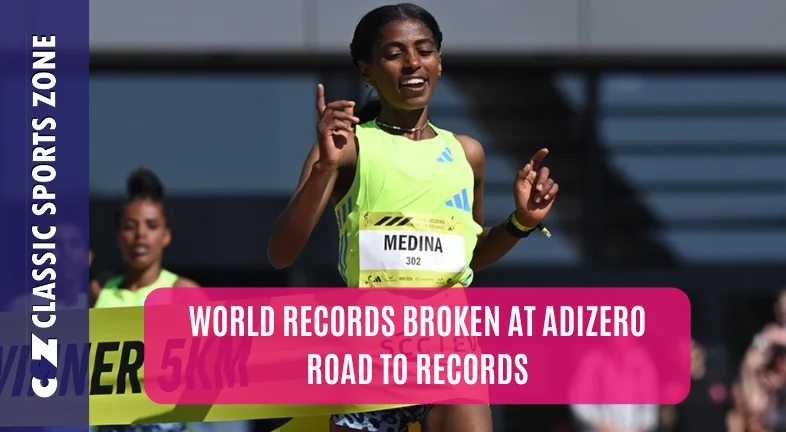 WORLD RECORDS BROKEN AT ADIZERO ROAD TO RECORDS