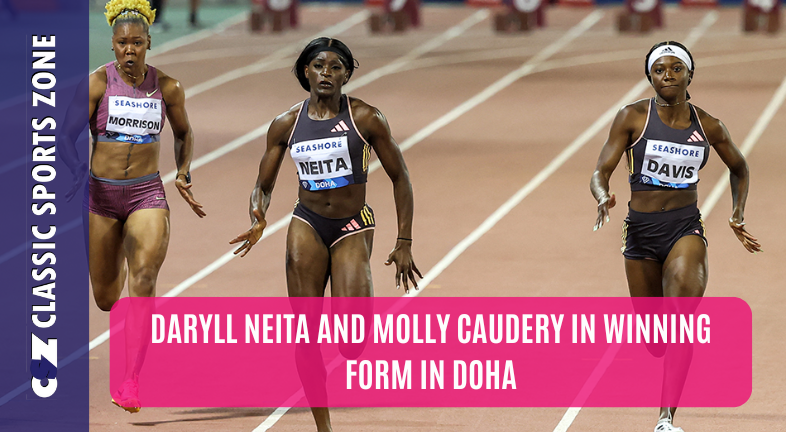 DARYLL NEITA AND MOLLY CAUDERY IN WINNING FORM IN DOHA