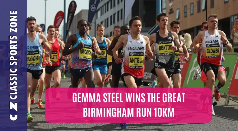 GEMMA STEEL WINS THE GREAT BIRMINGHAM RUN 10KM