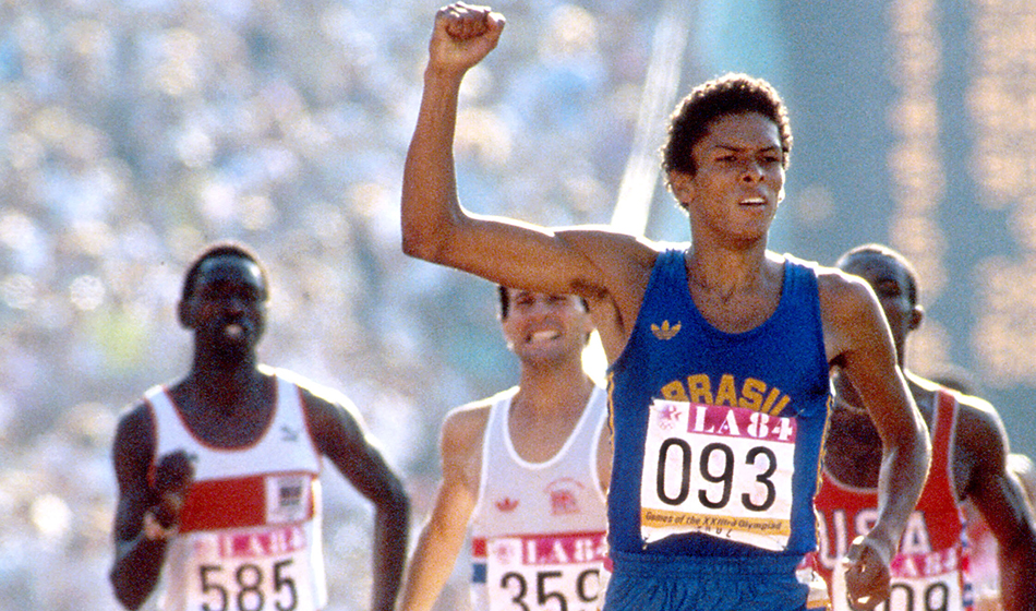 Joaquim Cruz looks back at iconic 800m win at 1984