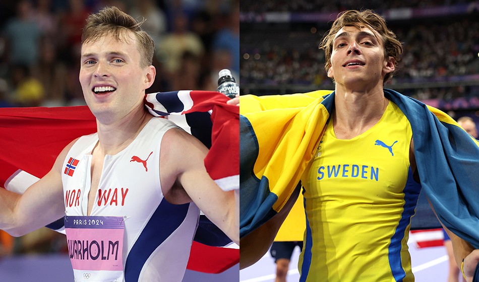 Karsten Warholm and Mondo Duplantis to race over 100m