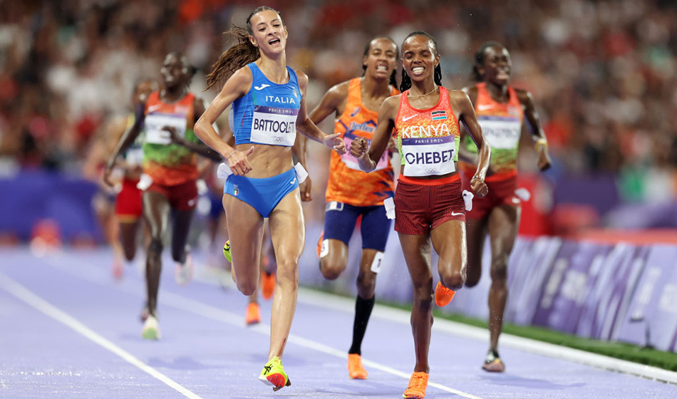 Chebet out-sprints inspired Battocletti to Olympic 10,000m gold