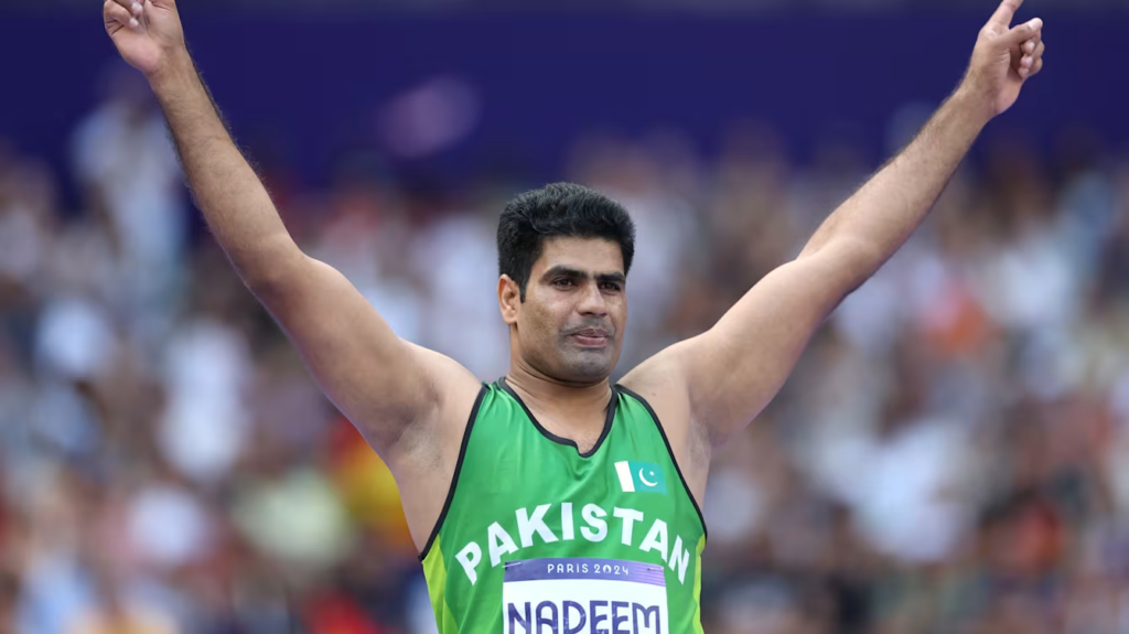 Arshad Nadeem defeats Neeraj Chopra at the Olympics 2024