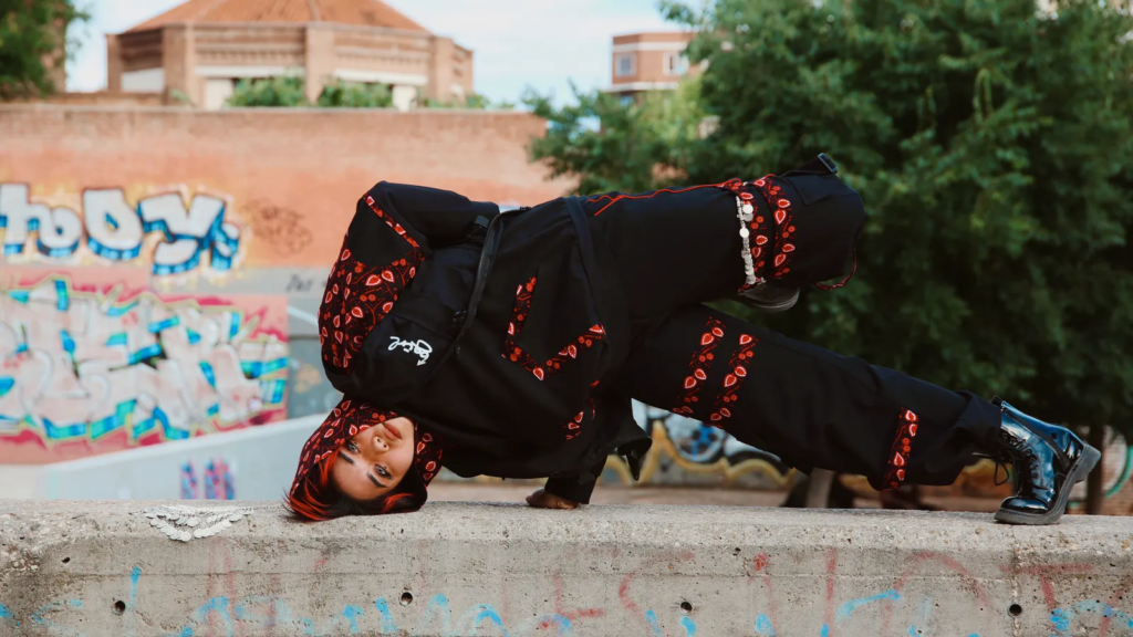 Afghanistan's first female breakdancer at the Olympics