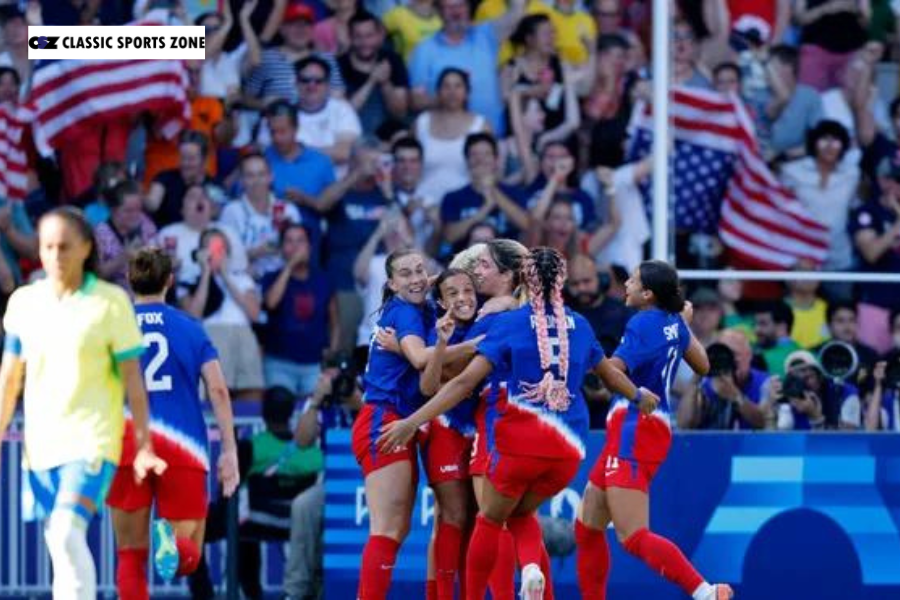 USWNT to Face Brazil in Gold Medal Showdown at 2024 Olympics