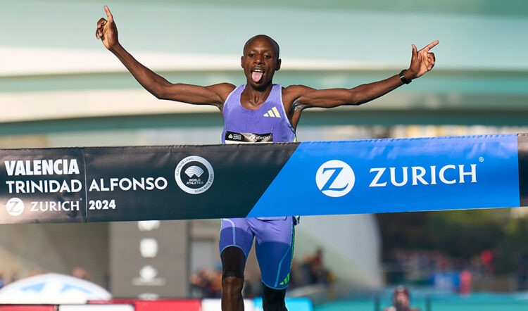 Sabastian Sawe impresses on marathon debut with 2:02:05 in Valencia