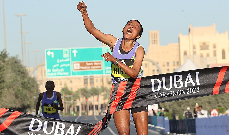 Bedatu Hirpa and Bute Gemechu enjoy Dubai Marathon wins