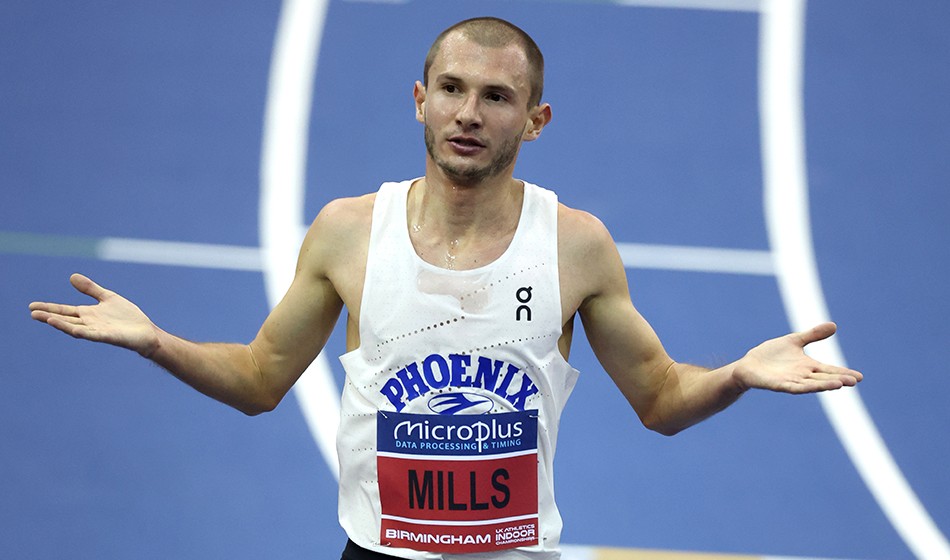 George Mills leads Euro qualifiers at UK Indoor Champs