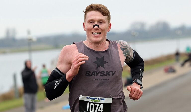 Josh Holman wins Dorney Lake Half-Marathon